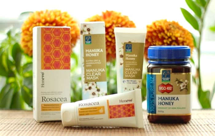 miel para la rosacea, rosacea miel, miel kanuka, miel manuka, rosacea tratamiento natural, remedios naturales para la rosacea, rosacea en la cara