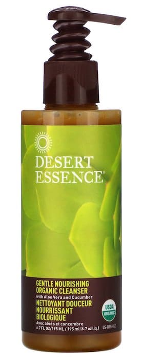 desert essence, rosacea piel grasa, limpiador organico, cosmetica natural